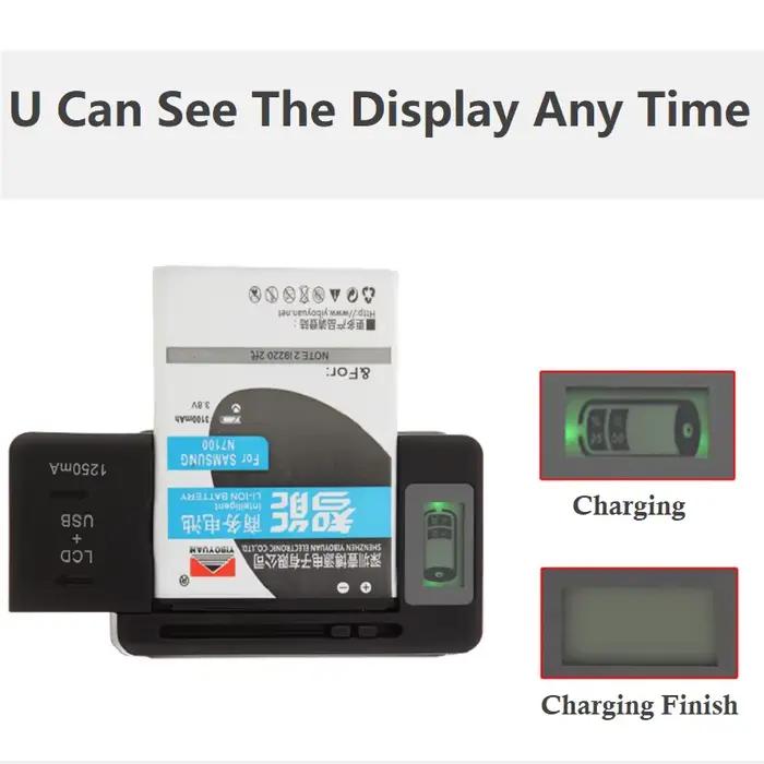 Chargeur de batterie Mobile universel