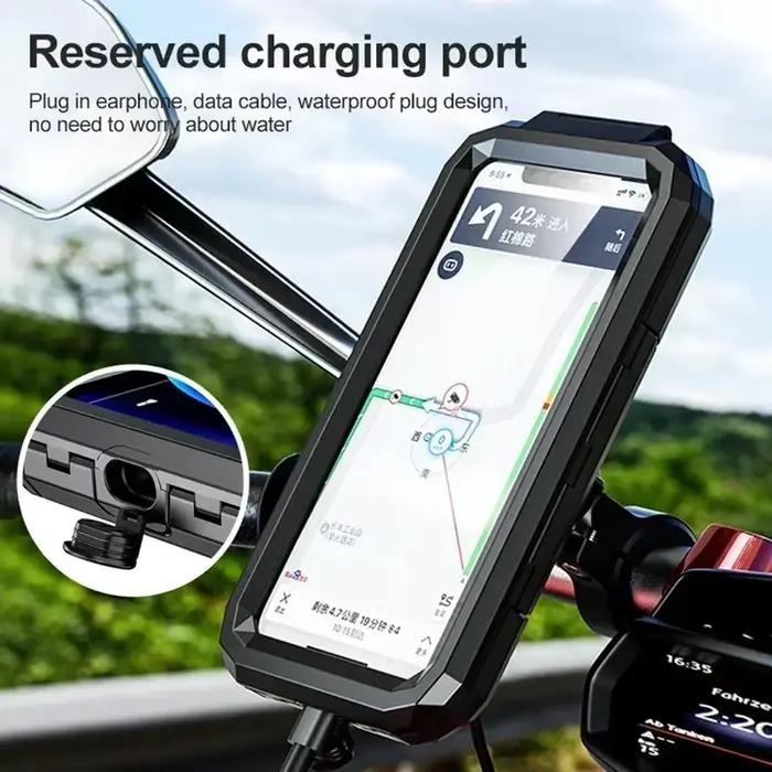Support de Chargeur Sans Fil pour Moto QC 3.0 à Charge Rapide