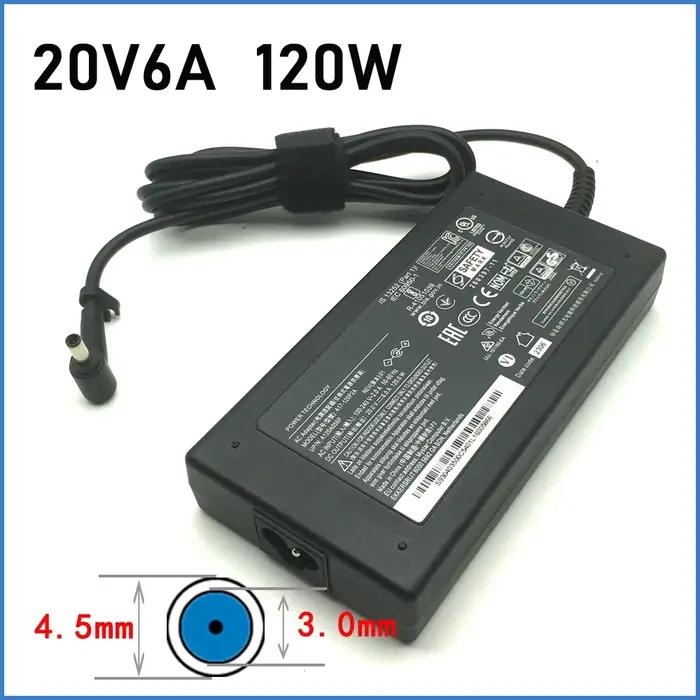 Adaptateur secteur d'origine pour ordinateur portable MSI Cyborg 15 AI A1V 14 A13V A13U chargeur d'alimentation A17-120P2A ADP-120VH D 20V 6A 120W occasion spéciale pour professionnel étudiant