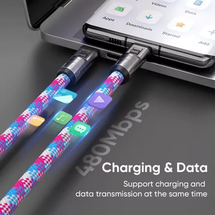 Câble USB-C vers USB-C 240W avec dragonne