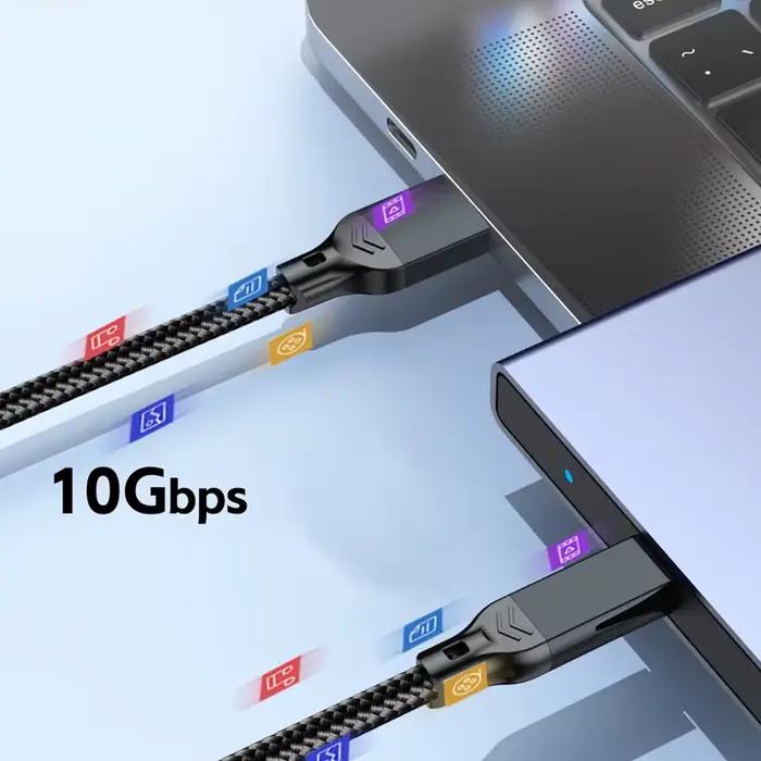 Câble USB 3.2 3.1 Gen2 10Gbps USB-A vers Type C