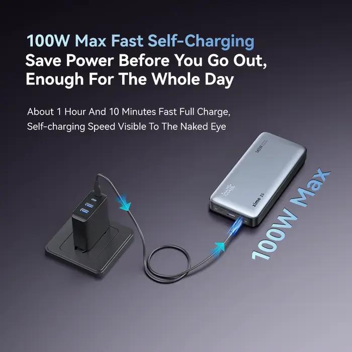 Banque d'alimentation zime Z5 25000mAh 145W