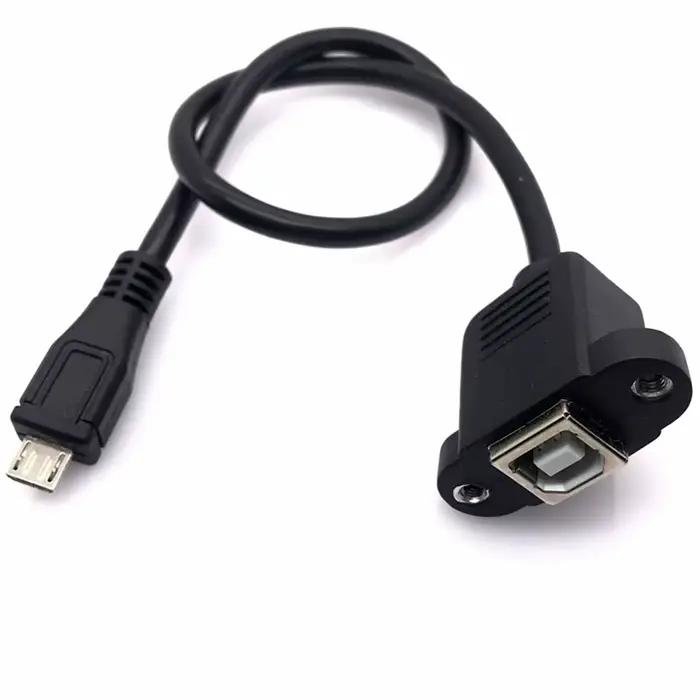 Mini Micro USB mâle vers USB B Jack femelle