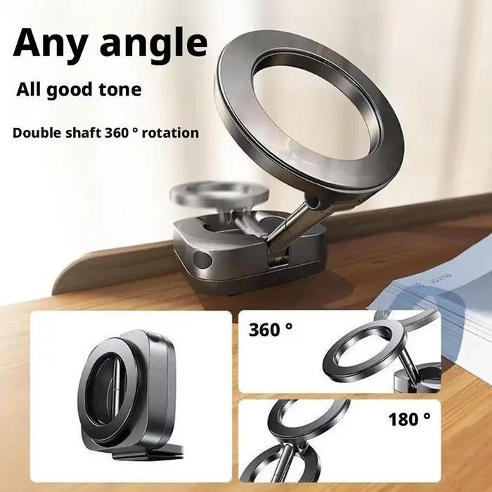 Support de téléphone pour avion de voiture MagSafe pliable 360 °