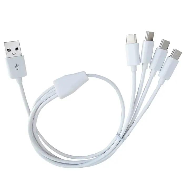 Câble de chargeur Long USB C multi 4 en 1