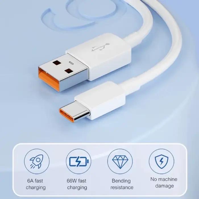 NNBILI Mini câble USB 1M 2M 3M 8M 10M 12M type C 6A dispositif de charge rapide caméra PS5 VR
