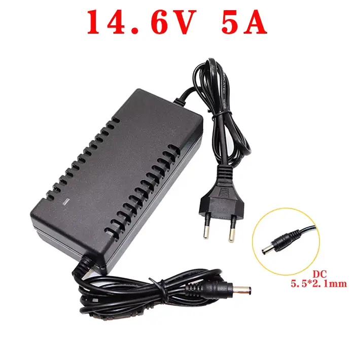 Chargeur Lifepo4 29.2V 14.6V 5A 10A 20A AC100-240V pour réseau