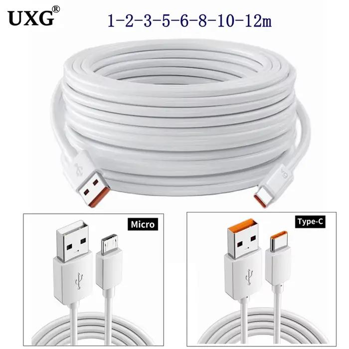 Câble micro USB de type C pour recharge rapide