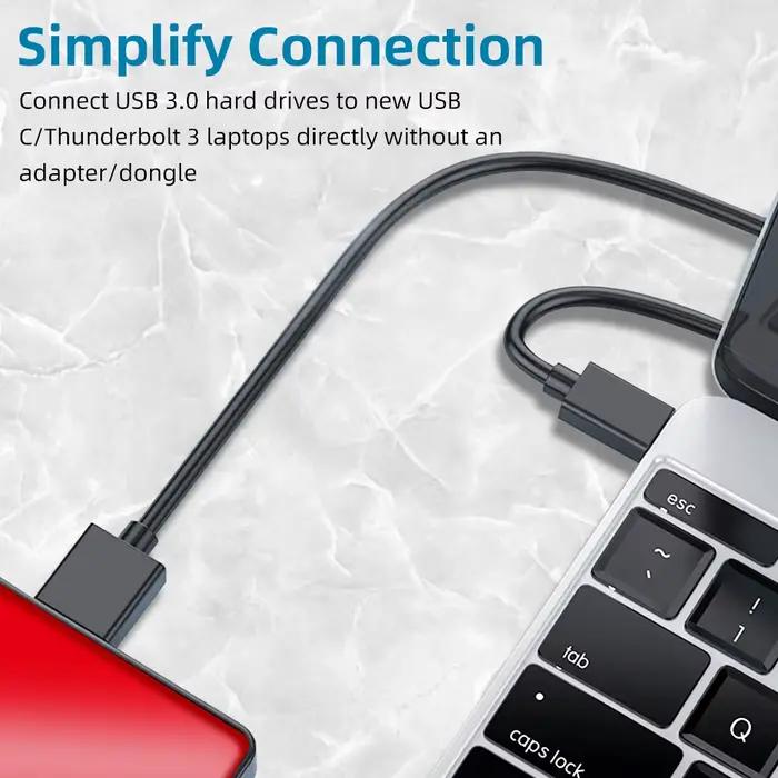 Câble USB Type C 3.1 vers Micro B 3.0