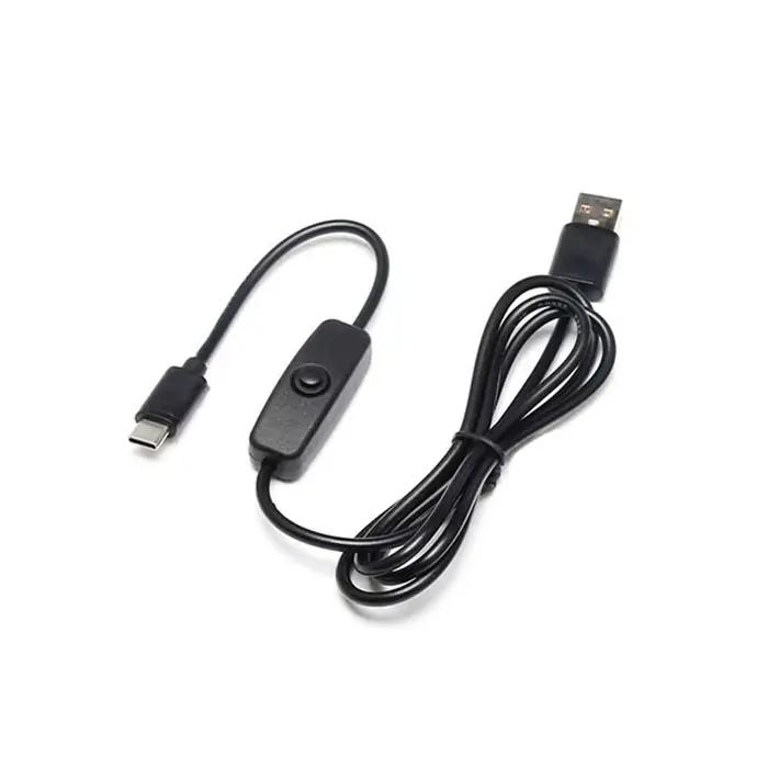 Câble d'alimentation USB vers commutateur de Type C 3A