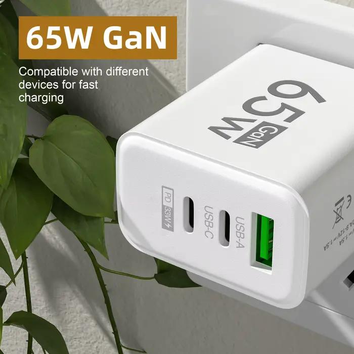Chargeur rapide PD 65W