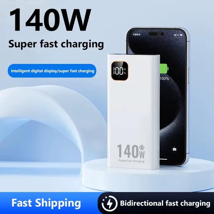 Xiaomi 500000mAh batterie externe 140W charge Super rapide Powerbank chargeur