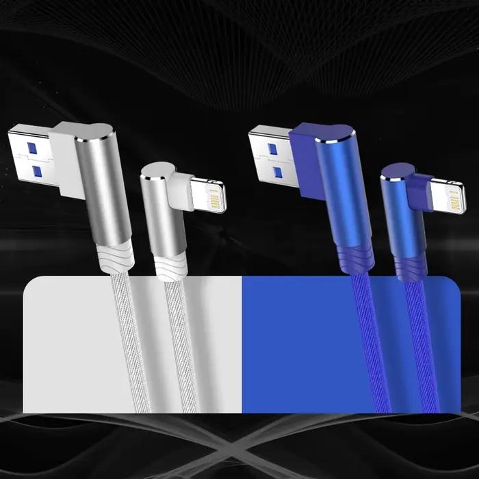 Câble USB de Charge rapide à 90 degrés