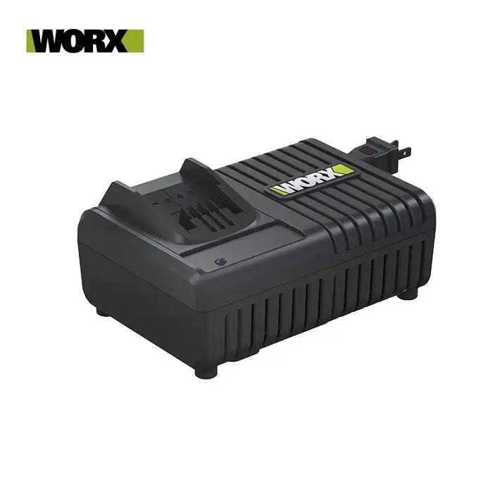 WORX chargeur 20V 2.0A/6A 20V avec Protection de Charge multi-modèles plate-forme de batterie verte universelle WA3713/WA3924/WA3927/WA3922