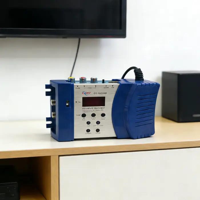Modulateur AV HD 1 Canal Vers Analogique HDMI Vers RF CVBS Adapté Aux Normes TV PAL NTSC SECAM Pour Occasions Spéciales Hôtel Câble