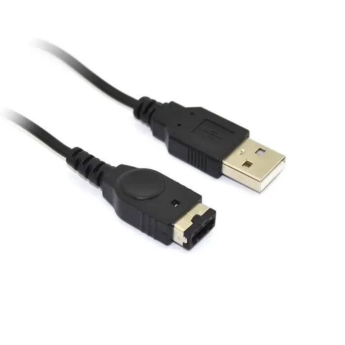Câble de chargeur de cordon de chargement USB de 1.2m pour GBA SP pour console de jeu NDS