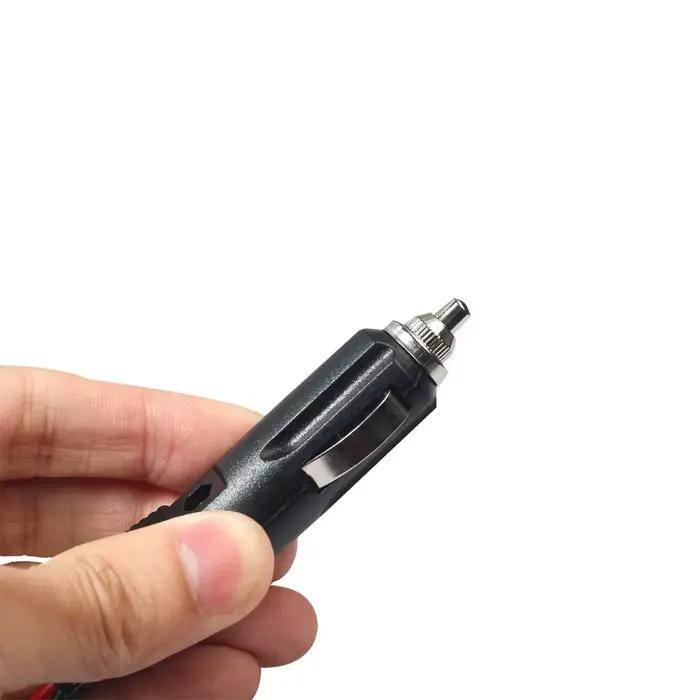 Câble de charge pour allume-cigare avec fusible 12V 5A universel pour voiture recharge rapide et sécurisée prise 5.5x2.5mm