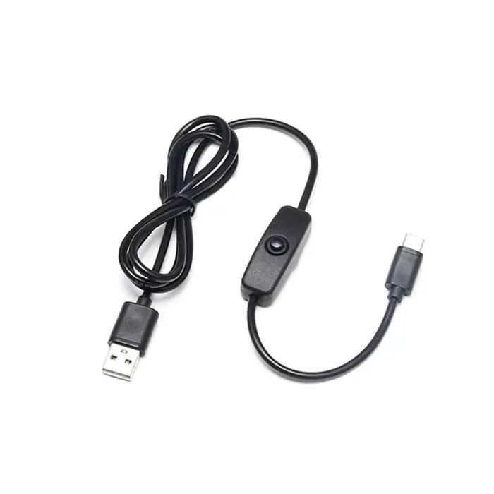 Câble d'alimentation USB vers commutateur de Type C 3A