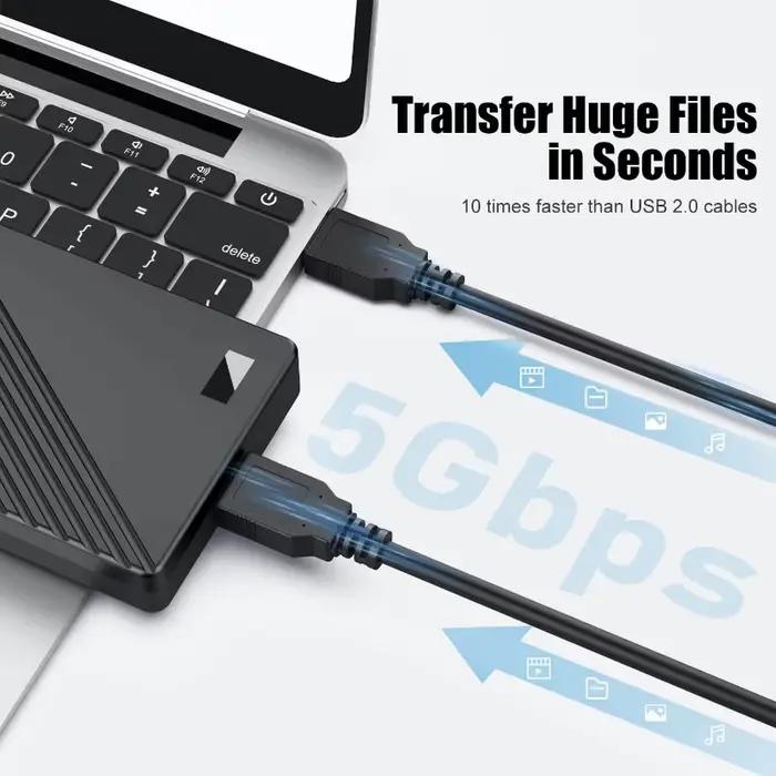 Câble USB 3.0 mâle à mâle A vers