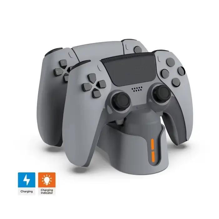 Station de charge rapide double pour PS5 avec indicateur LED