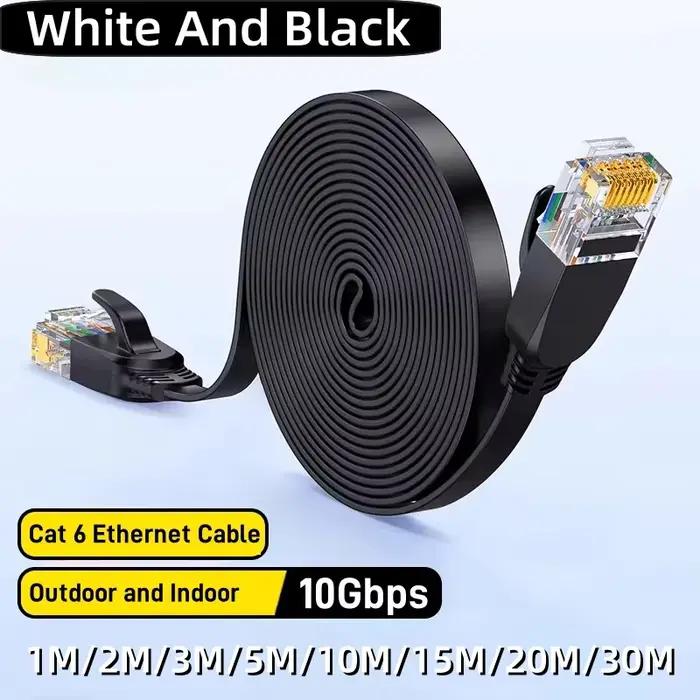 Câble plat Ethernet Cat 6