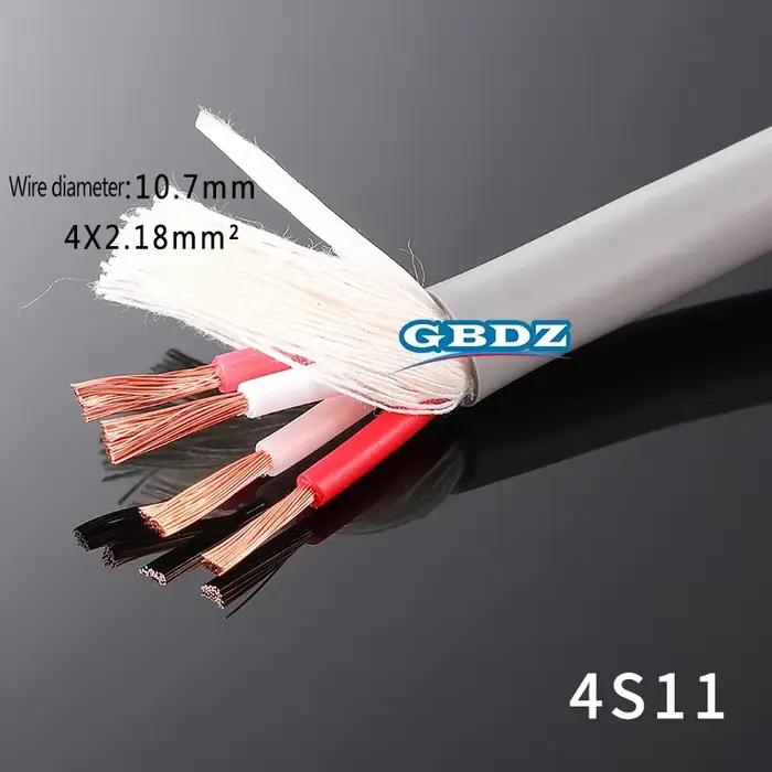 CANARE câble de haut-parleur fil à 4 cœurs 4S11 4 × 2.18 mm2