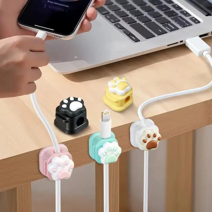 Organiseurs de câbles mignons pour bureau