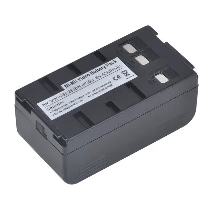 6V 4200mAh BN-V25U VW-VBS2E Batterie et Chargeur USB pour JVC BN-V22U