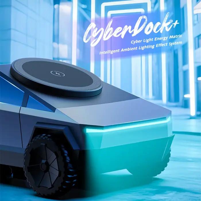 Cybertruck – chargeur magnétique sans fil rapide 3 en 1