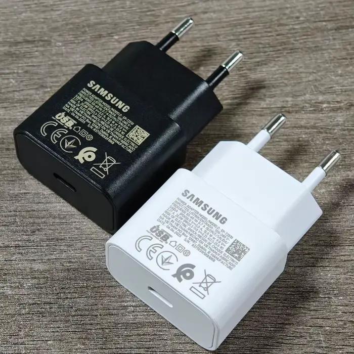 T2510 Samsung 25W chargeur Super rapide USB C PD adaptateur secteur pour Galaxy S25 S24 S23 S22 S21 S20 Edge Flip Fold