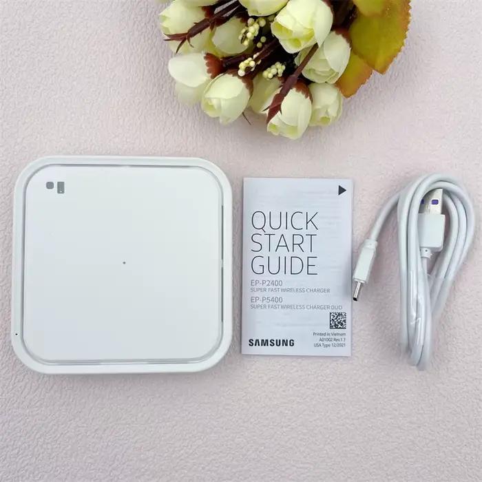 Chargeur sans fil Qi 15W Samsung S26 S25 S24 Ultra EP-P2400