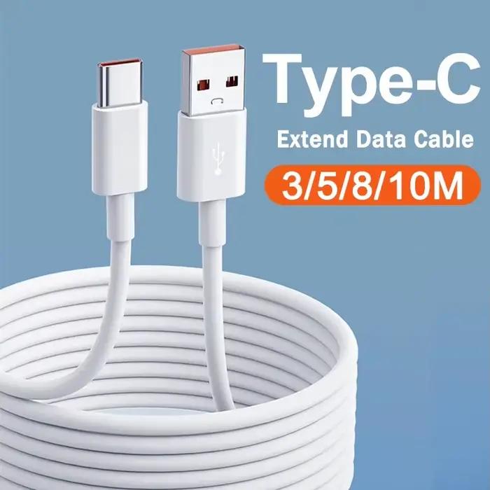 Câble de charge USB de type C extra long