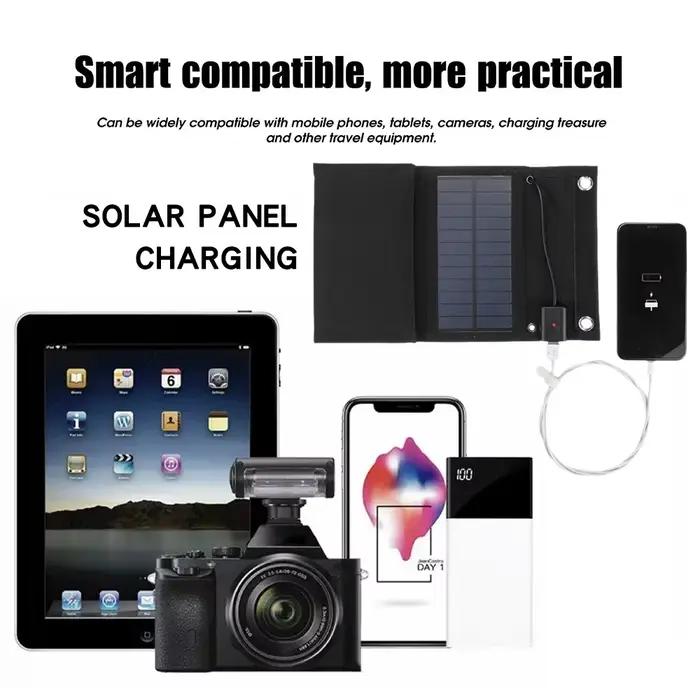 Chargeur solaire 12W 20W pliable
