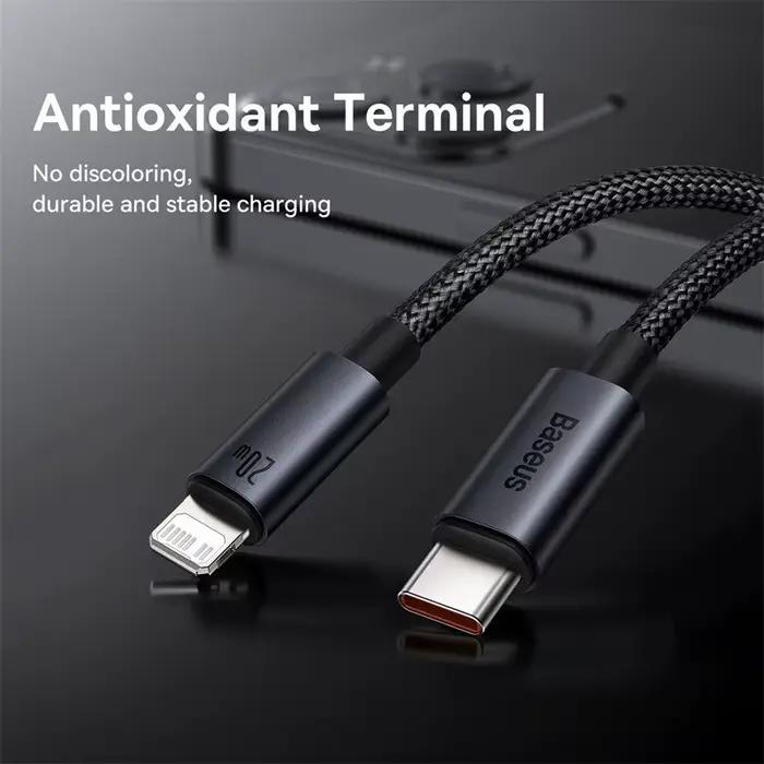 Câble USB Baseus pour iPhone 13 12 11 pro max