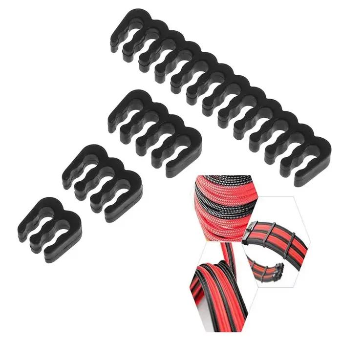 Ensemble de 16 peignes/pinces/clips/évaluateurs/commodes