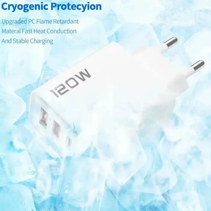 Chargeur USB Type C à charge rapide 120W