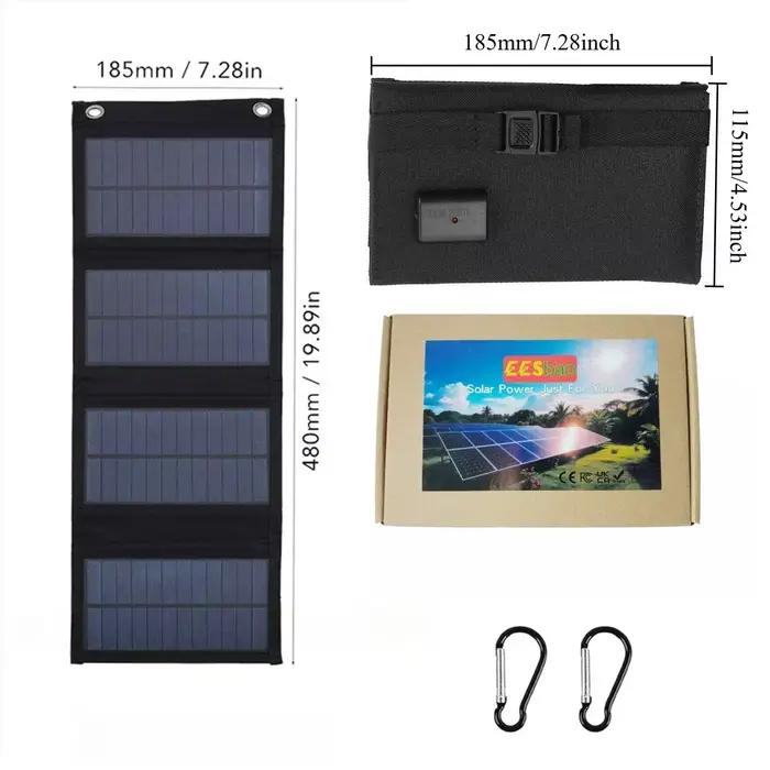 Chargeur solaire 12W 20W pliable
