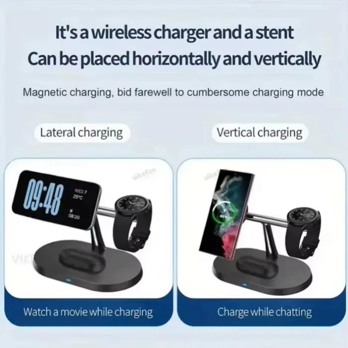 Chargeur magnétique sans fil 3 en 1