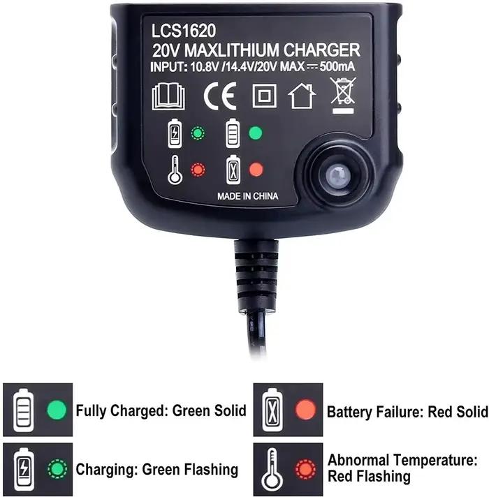 Chargeur de batterie au Lithium LCS1620