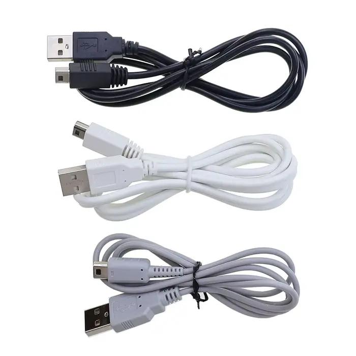 1 PC pour contrôleur WIIU chargeur USB alimentation câble de chargement cordon de données pour WII U manette Console ligne d'alimentation