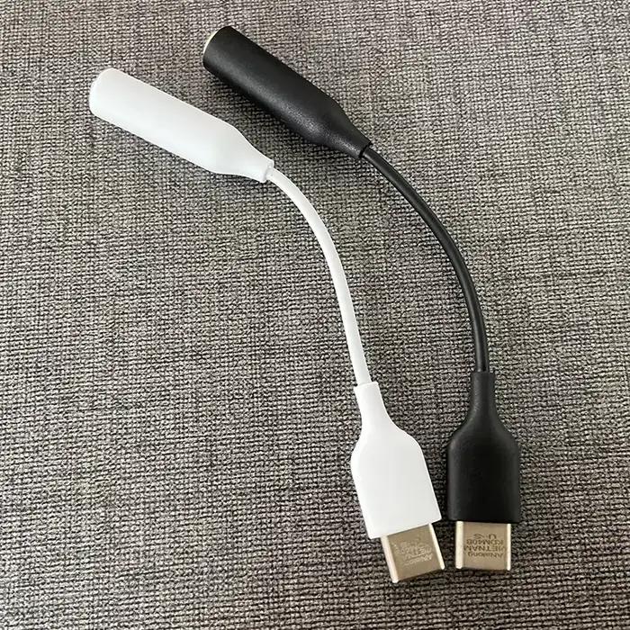 Samsung USB Type C à 3.5mm Aux adaptateur type-c Jack Audio écouteur câble convertisseur pour Galaxy S25 S24 S23 S22 Ultra S20 S21 Plus