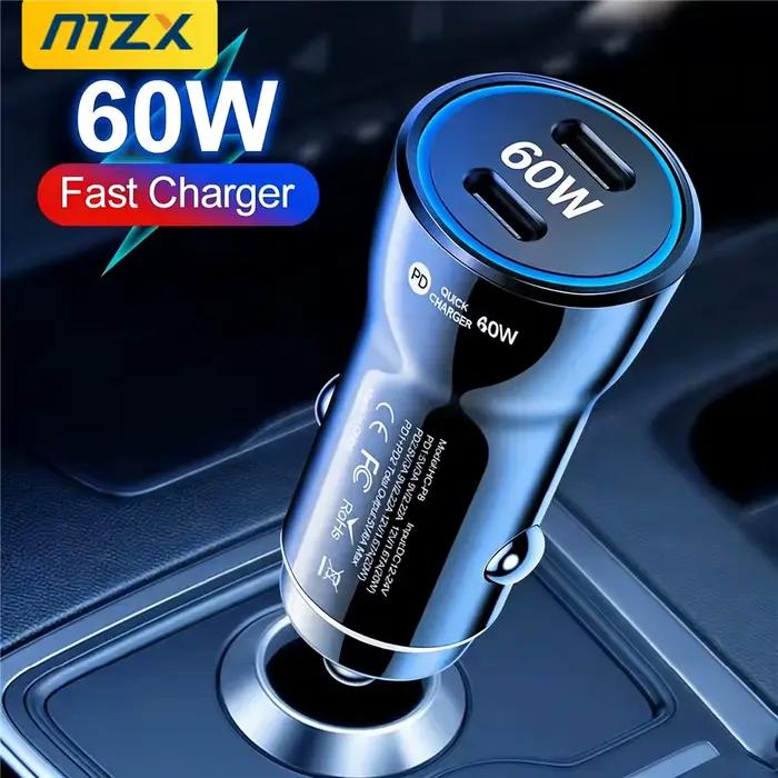 Chargeur de voiture intelligent MZX 60W