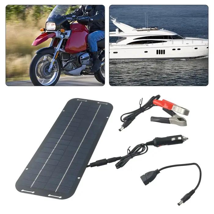 Panneau solaire 60W, chargeur de batterie solaire