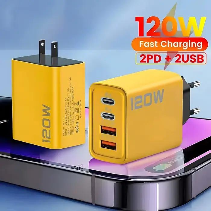 Chargeur USB C PD 4 Ports