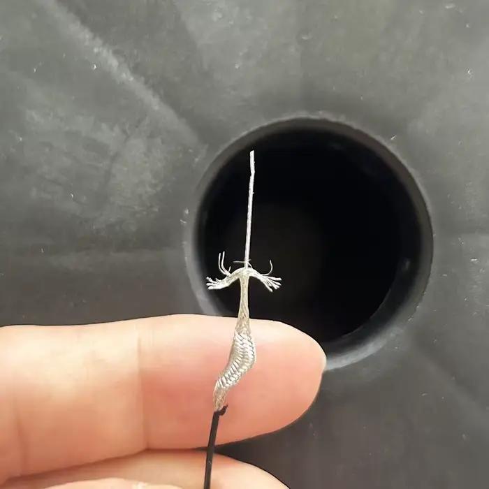 Câble coaxial RF1.13mm ultra flexible et mince pour systèmes de sécurité vidéo autoradios et DVR en cuivre plaqué argent 600V 200°C