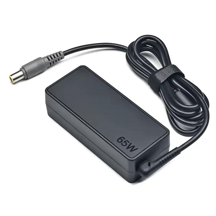 Adaptateur secteur 20V 3.25A 65W pour Lenovo Thinkpad T400 T420 T430s T510 T520 X120e X130e X220 X230 E520 E535 SL510 recharge rapide et sûre en argent blanc orange rouge