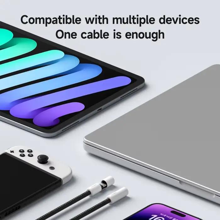 Hagibis câble USB C vers USB C avec capuchon de protection