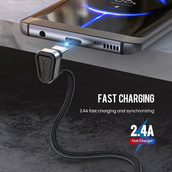 Elough câble USB Type C pour Samsung Xiaomi mi Redmi