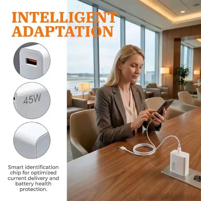 Chargeur rapide Xiaomi 45W EU US