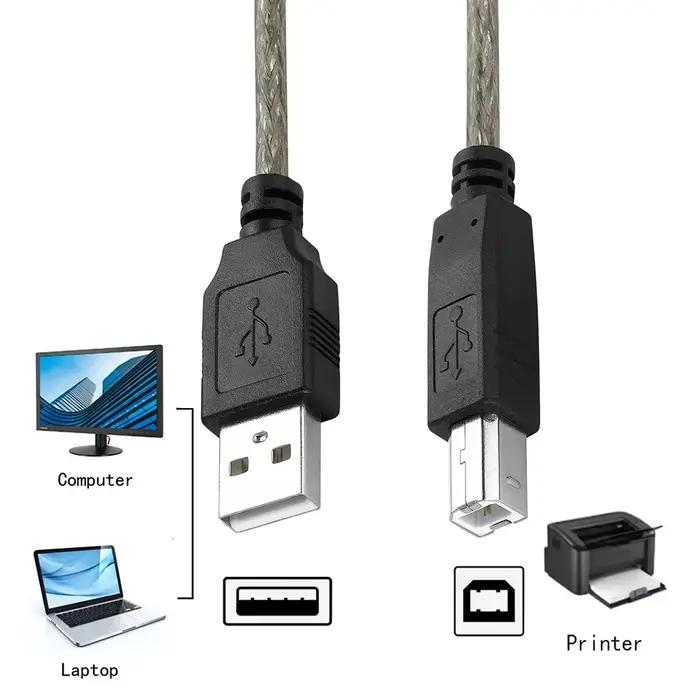 Câble USB 2.0 B 10M 15M avec puce
